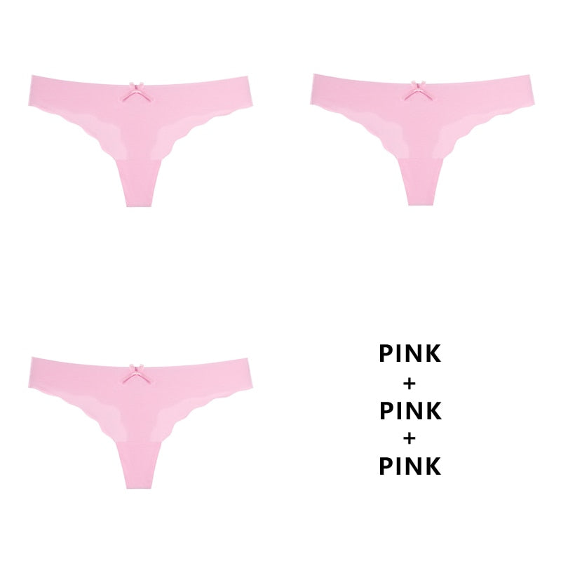3 pack Seamless Panty Set Underwear Comfort Intimates Fashion Ladies Low-Rise Briefs Panties Lingerie The Clothing Company Sydney
