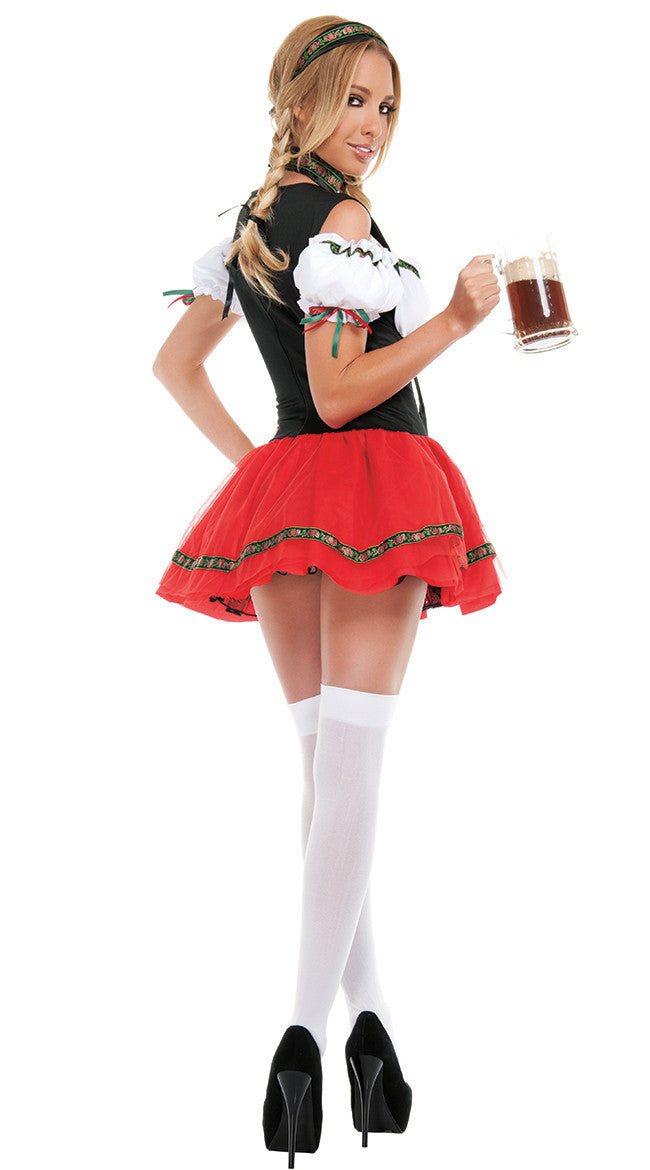 Oktoberfest Dirndl Costume Germany Beer Maid Tavern Wench Waitress Outfit Cosplay Halloween Fancy Party Dress The Clothing Company Sydney