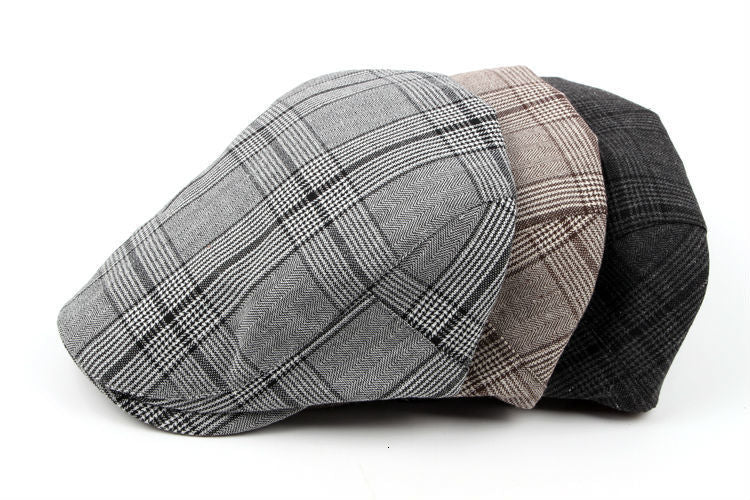 Brand Fashion Summer Sun Hats for Men Women Casual Cotton Beret Caps Adjustable Plaid Flat Newsboy Ivy Cap The Clothing Company Sydney