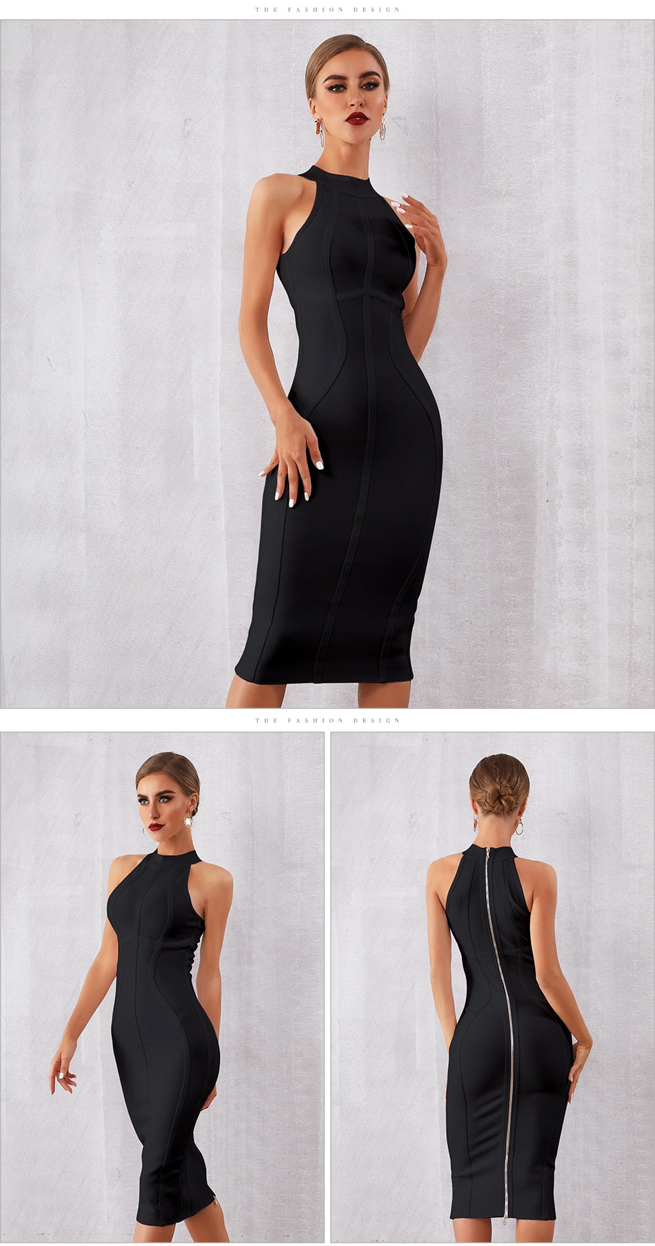 Summer White Women Bodycon Bandage Dress Elegant Tank Sleeveless Club Celebrity Evening Runway Party Dresses The Clothing Company Sydney