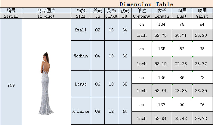 Cosy Dress Latest Party Cocktai Prom V-Neck Backless Spaghetti Strap Sleeveless Sequined Wedding Maxi Formal The Clothing Company Sydney