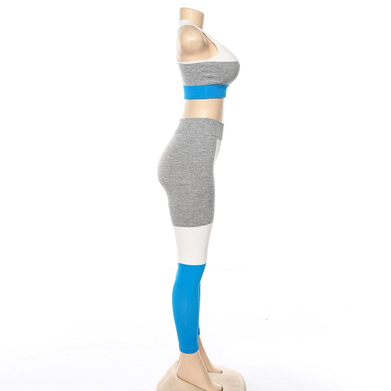 2 Piece Gym Sets Women's Outfits Push Up Yoga Set Seamless Suit for Fitness Pilates Training Wear Ladies Sportswear Leggings Tracksuit The Clothing Company Sydney