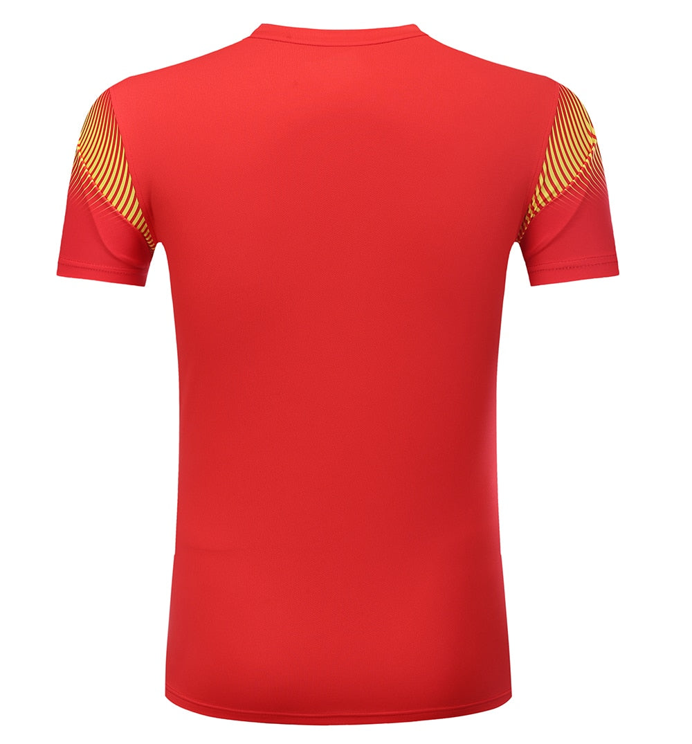 Badminton Volleyball Sportswear Golf Tennis shirt Men sports Table Tennis Shirts tennis clothes Quick dry Running Exercise training shirt The Clothing Company Sydney