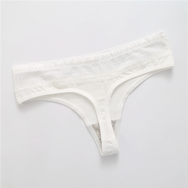 Black/White Lace Thong G-String Underwear Women Lingerie Seamless Panty Intimates Hollow Out Briefs Panties The Clothing Company Sydney