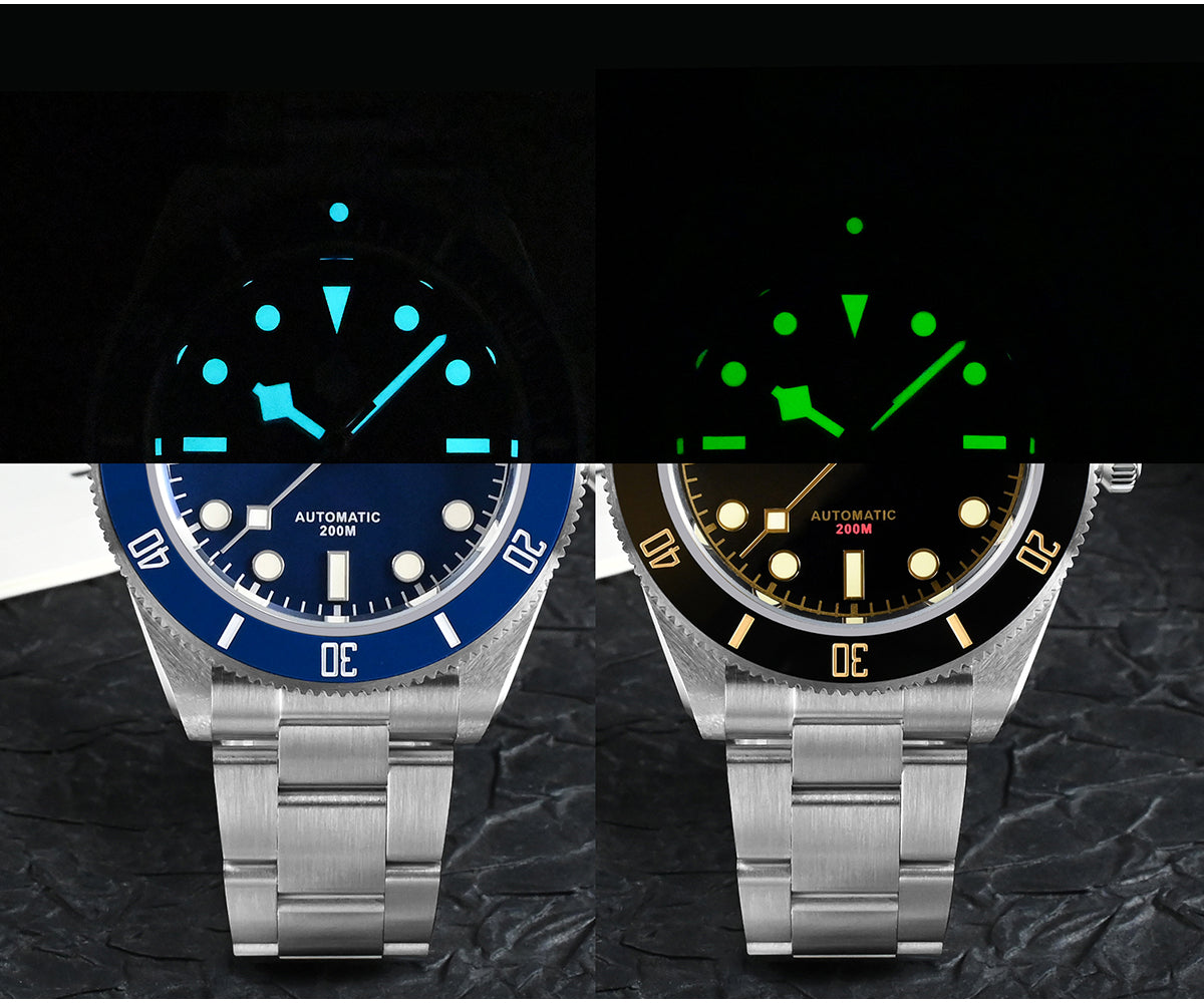 San Martin Luxury Men's Ladies Unisex 40mm Diver BB58 Vintage Automatic Business Wristwatche End Links Sapphire 20 Bar Watch The Clothing Company Sydney
