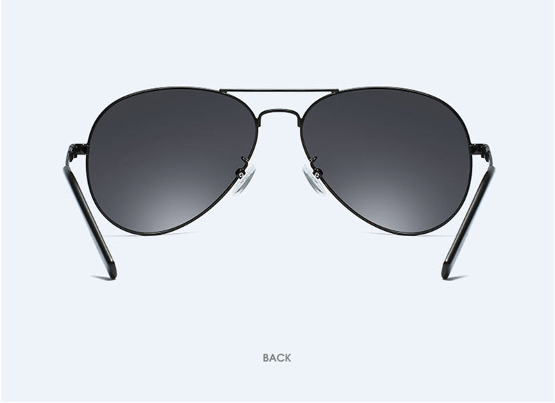 Classic Pilot Polarized Sunglasses Men Fashion Metal Sun Glasses Women Black Driving Eyeglasses Goggle UV400 The Clothing Company Sydney