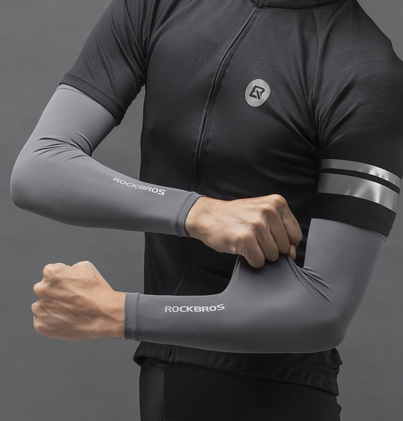 Ice Fabric Running Camping Arm Warmers Basketball Golf Sleeve Running Arm Sleeve Cycling Sleeves Summer Sports Safety Gear The Clothing Company Sydney
