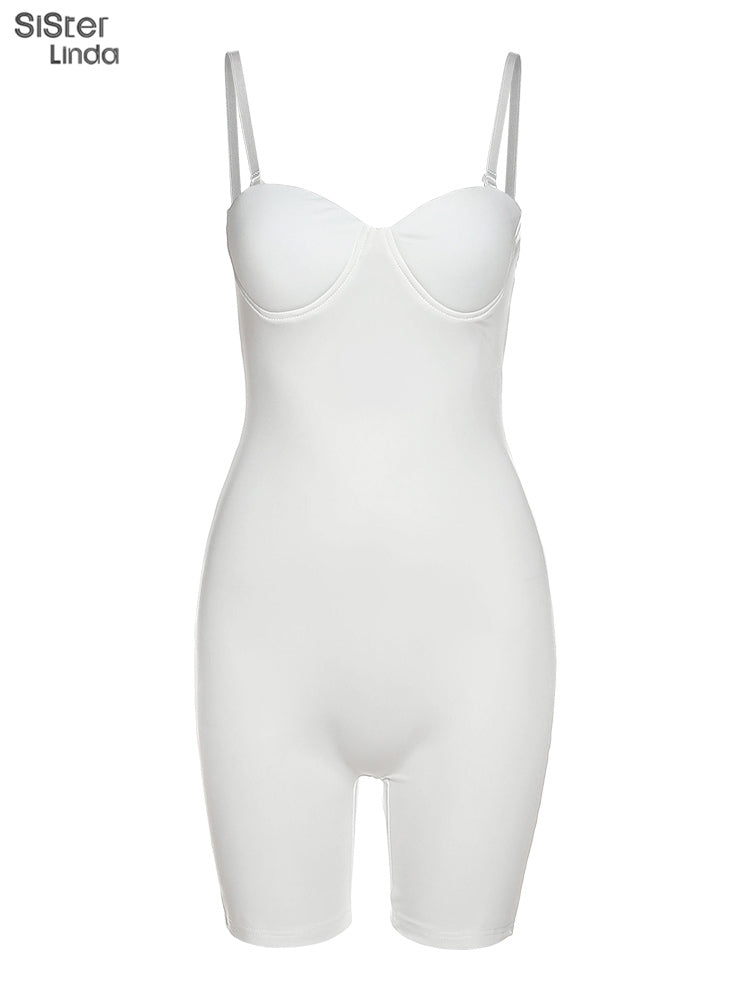 Casual Mesh Bodycon Mini Dress Women Romper  Sleeveless Skinny Stretchy Deep V Neck Party Clubwear Trend Outfit The Clothing Company Sydney