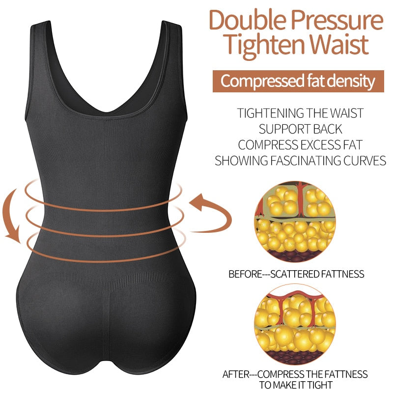 Bodysuit Shapewear Seamless Body Shaper Tummy Control Corset Top Women's Sheath Waist Trainer Abdomen Shaper The Clothing Company Sydney