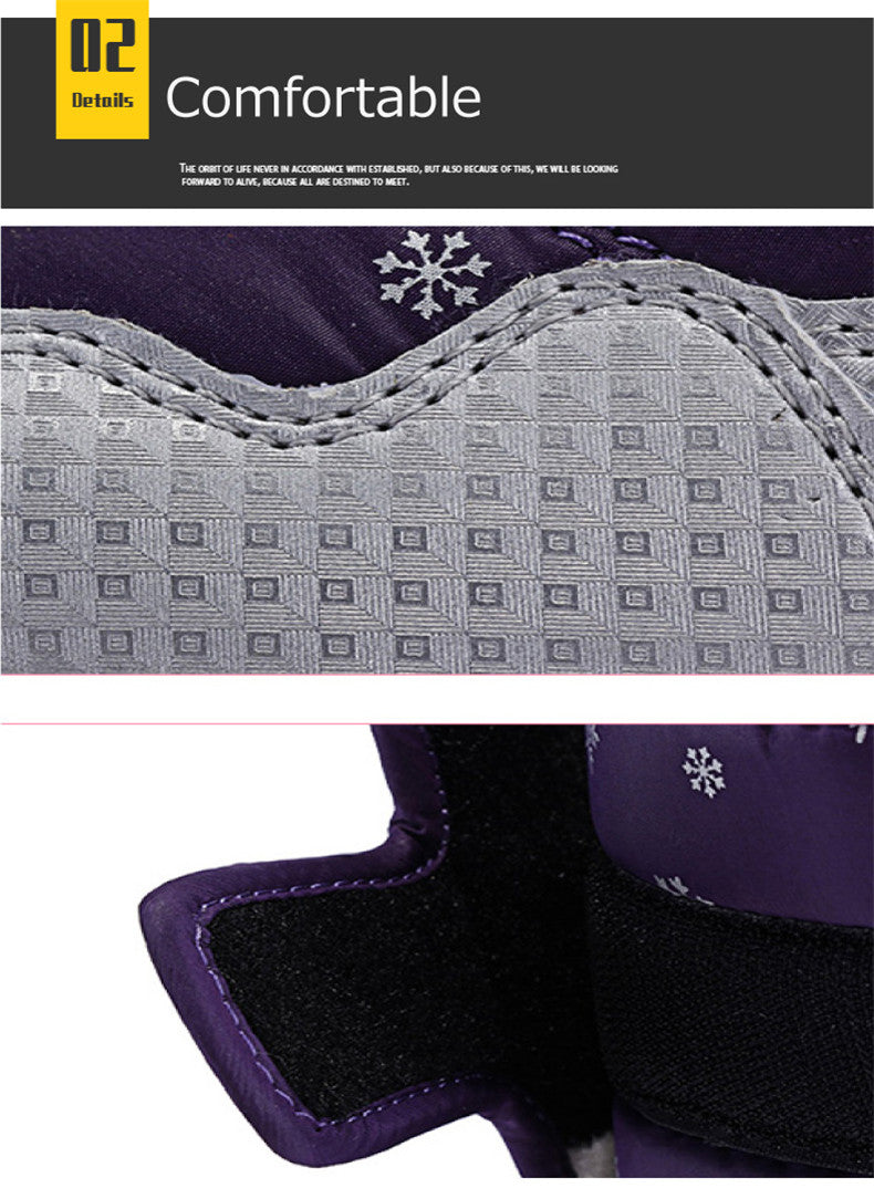 Girls shoes Pink style Kids snow winter warm fur antiskid outsole size 27 to 38 children Boots For Girls The Clothing Company Sydney