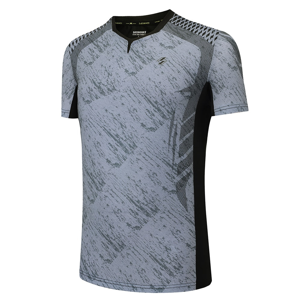 Badminton Volleyball Sportswear Golf Tennis shirt Men sports Table Tennis Shirts tennis clothes Quick dry Running Exercise training shirt The Clothing Company Sydney