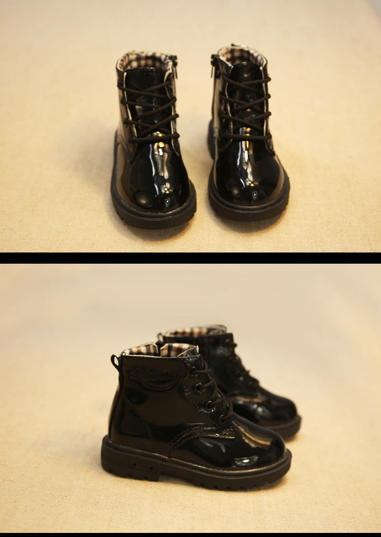 Children Shoes Snow Boots for Kids Boys Girls PU Leather Winter Shoes The Clothing Company Sydney