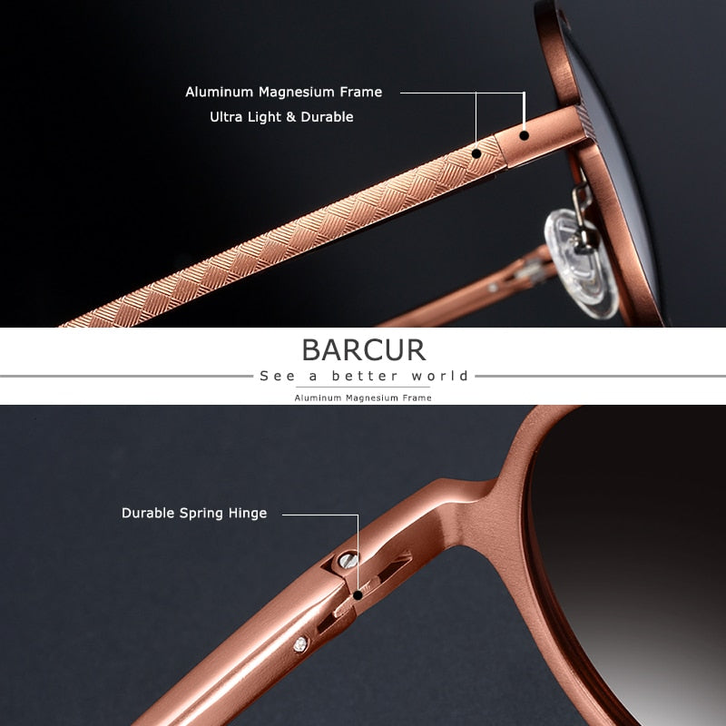 Designer Goggle Round Sunglasses Luxury Brand Men Glasses Retro Vintage Women Sun Glasses UV400 Eyewear The Clothing Company Sydney