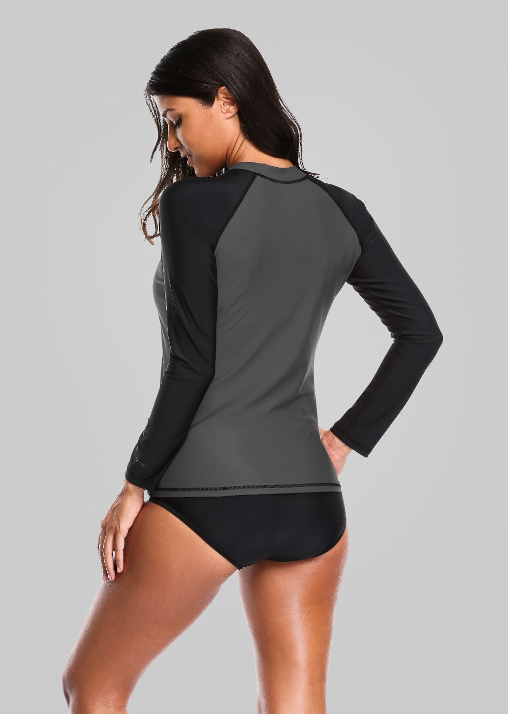 Women's Rashguard Swimwear Long Sleeve Rash Guard Surfing Top Colorblock Swimsuit Shirts UPF50+ Beach Wear The Clothing Company Sydney
