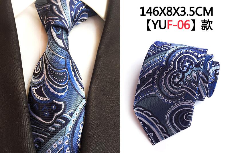 Luxury 8cm Men's Classic Tie Silk Jacquard Cravatta Floral Plaids Necktie Striped Ties Man Business Wedding Accessories The Clothing Company Sydney