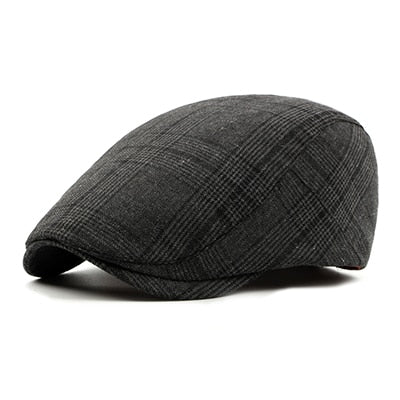 Brand Fashion Summer Sun Hats for Men Women Casual Cotton Beret Caps Adjustable Plaid Flat Newsboy Ivy Cap The Clothing Company Sydney
