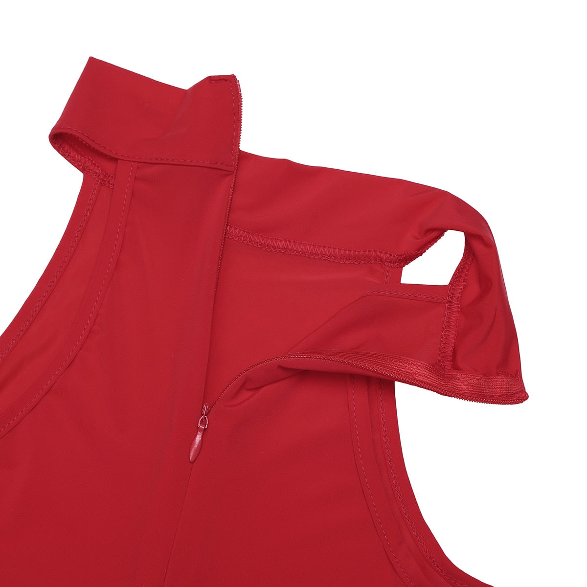 Mock Neck Zipper Swimwear One Piece Swimsuit Sexy Bathing Suits Lingerie High Cut Sleeveless Leotard Bodysuit Jumpsuit The Clothing Company Sydney