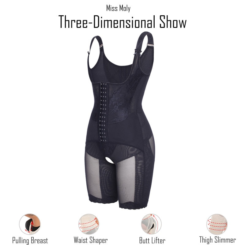 Full Body Shaper Modeling Belt Waist Trainer Butt Lifter Thigh Reducer Panties Tummy Control Push Up Shapewear Corset The Clothing Company Sydney