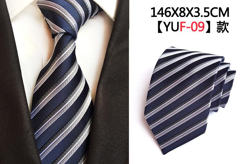 Luxury 8cm Men's Classic Tie Silk Jacquard Cravatta Floral Plaids Necktie Striped Ties Man Business Wedding Accessories The Clothing Company Sydney