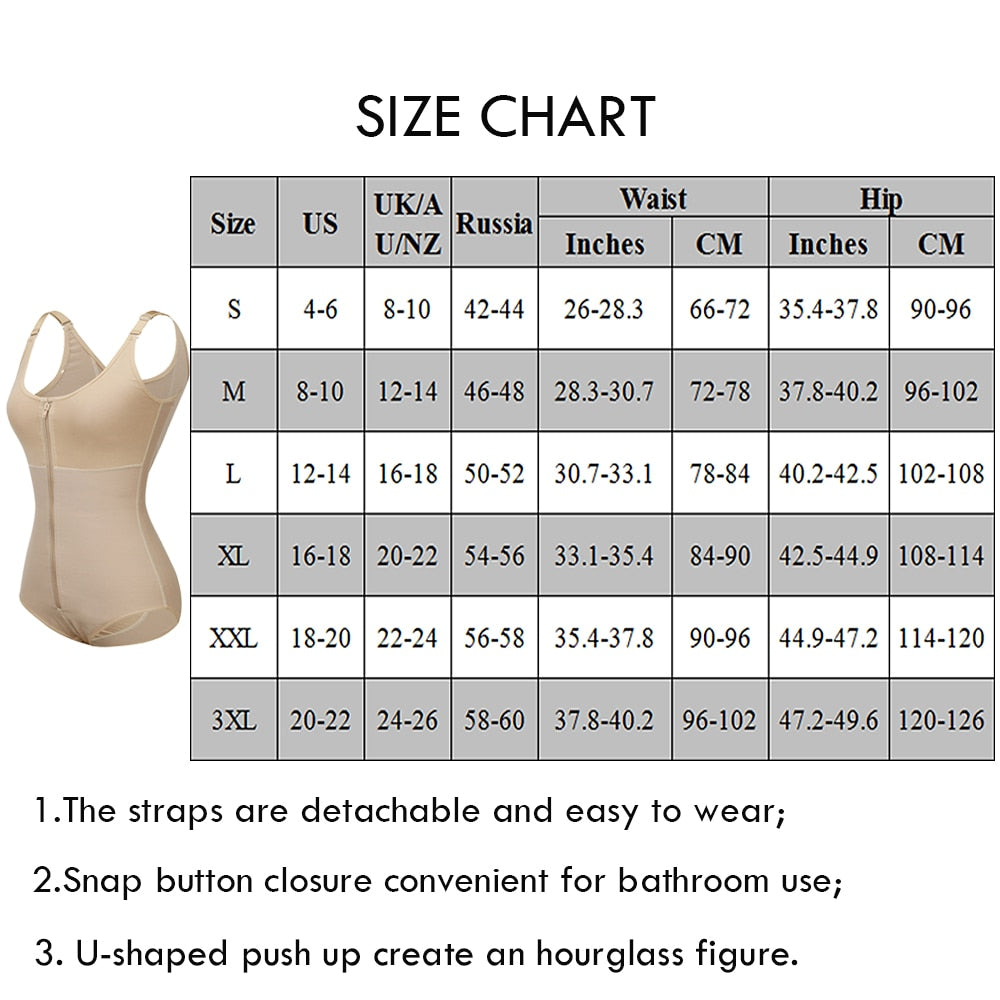 Women full Body Shapers Corset Waist Trainer Binders Shapewear Push Up Butt Lifter Sheath Underwear The Clothing Company Sydney