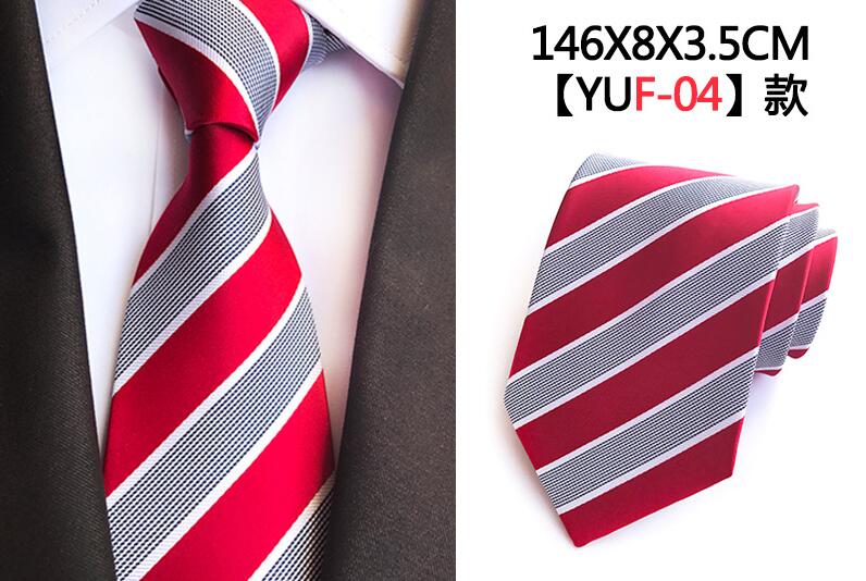 Luxury 8cm Men's Classic Tie Silk Jacquard Cravatta Floral Plaids Necktie Striped Ties Man Business Wedding Accessories The Clothing Company Sydney