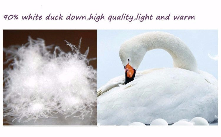 Winter Women's Stand Collar 90% White Duck Down Jacket Ultra Light Down Jackets Slim Long Sleeve Parkas Candy Color Jacket The Clothing Company Sydney