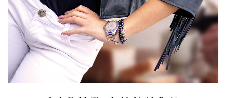 Rose Gold Japanese Quartz Watch Crystal Luxury Black Women's Watch With 6 Months Warranty The Clothing Company Sydney