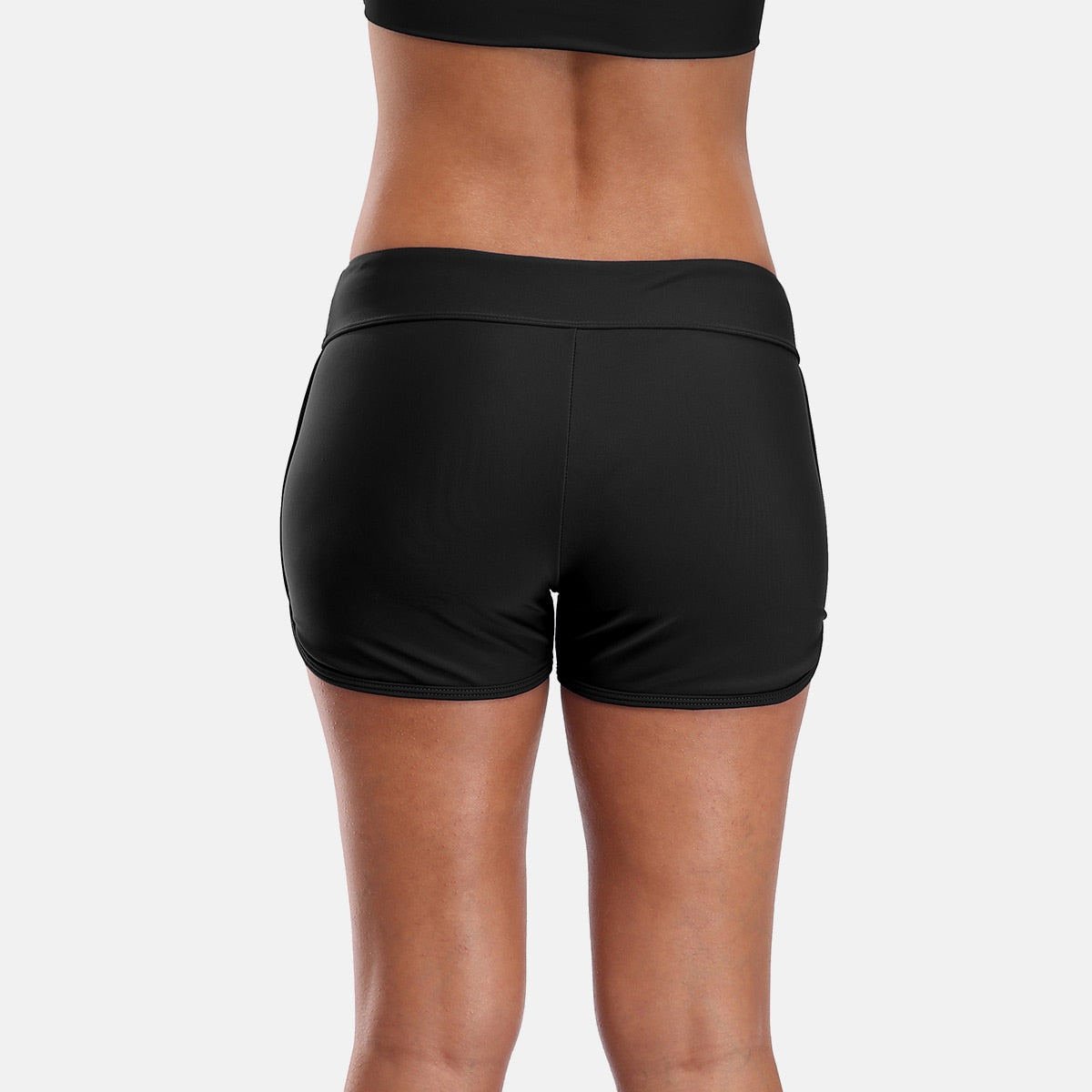 Mid Waist Swimming Shorts Women Solid Color Bikini Bottom Ban Swimwear Briefs Split Swimming Trunks The Clothing Company Sydney