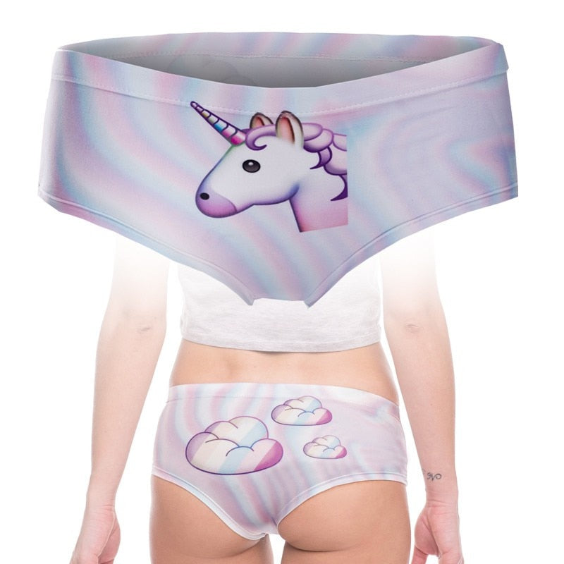3D Print Cat Underwear Women's panties Seamless Briefs lingerie The Clothing Company Sydney