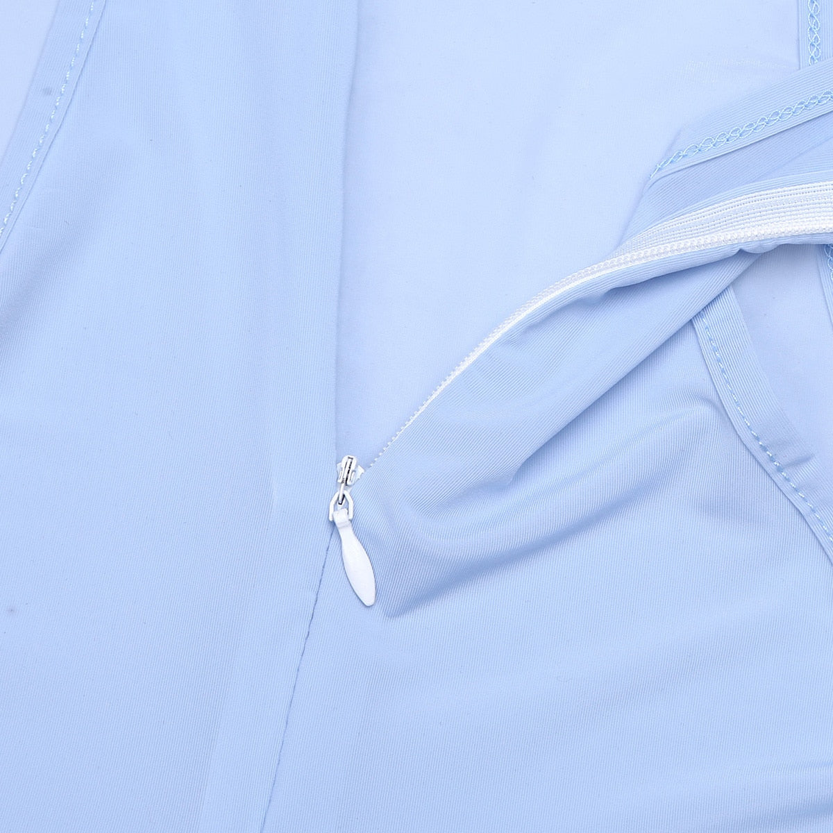 Mock Neck Zipper Swimwear One Piece Swimsuit Sexy Bathing Suits Lingerie High Cut Sleeveless Leotard Bodysuit Jumpsuit The Clothing Company Sydney