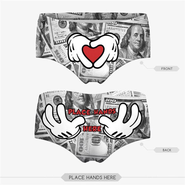 Printed Underwear Lingerie Panties The Clothing Company Sydney
