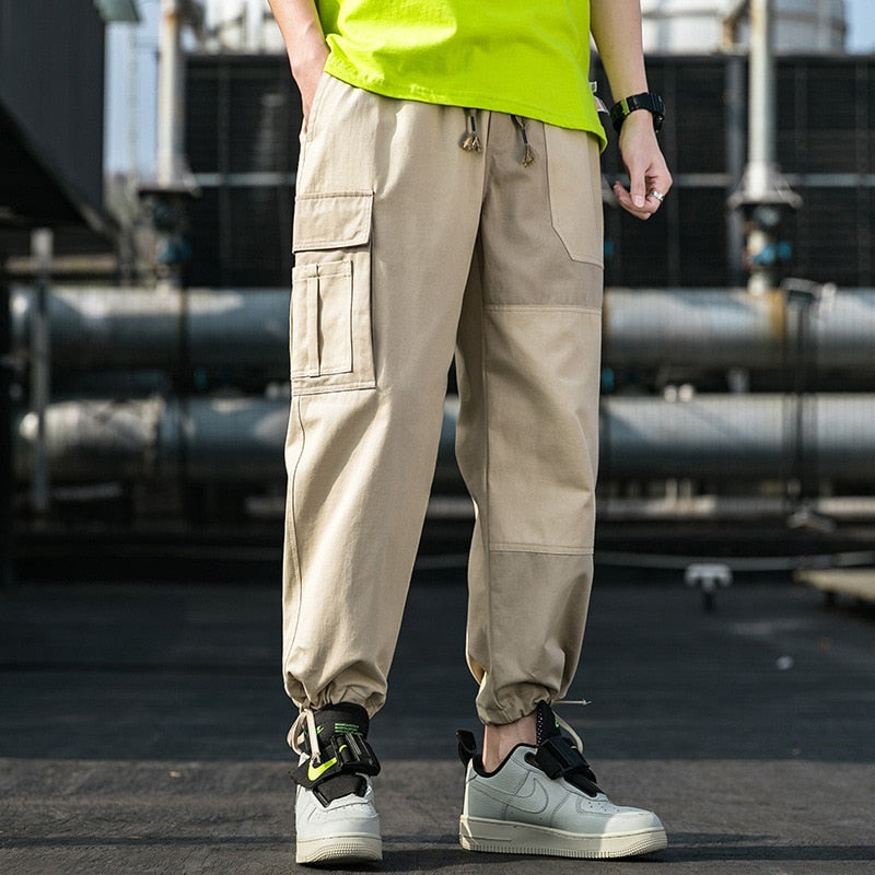 Men's Cargo Pants Male Patchwork Casual Pants The Clothing Company Sydney