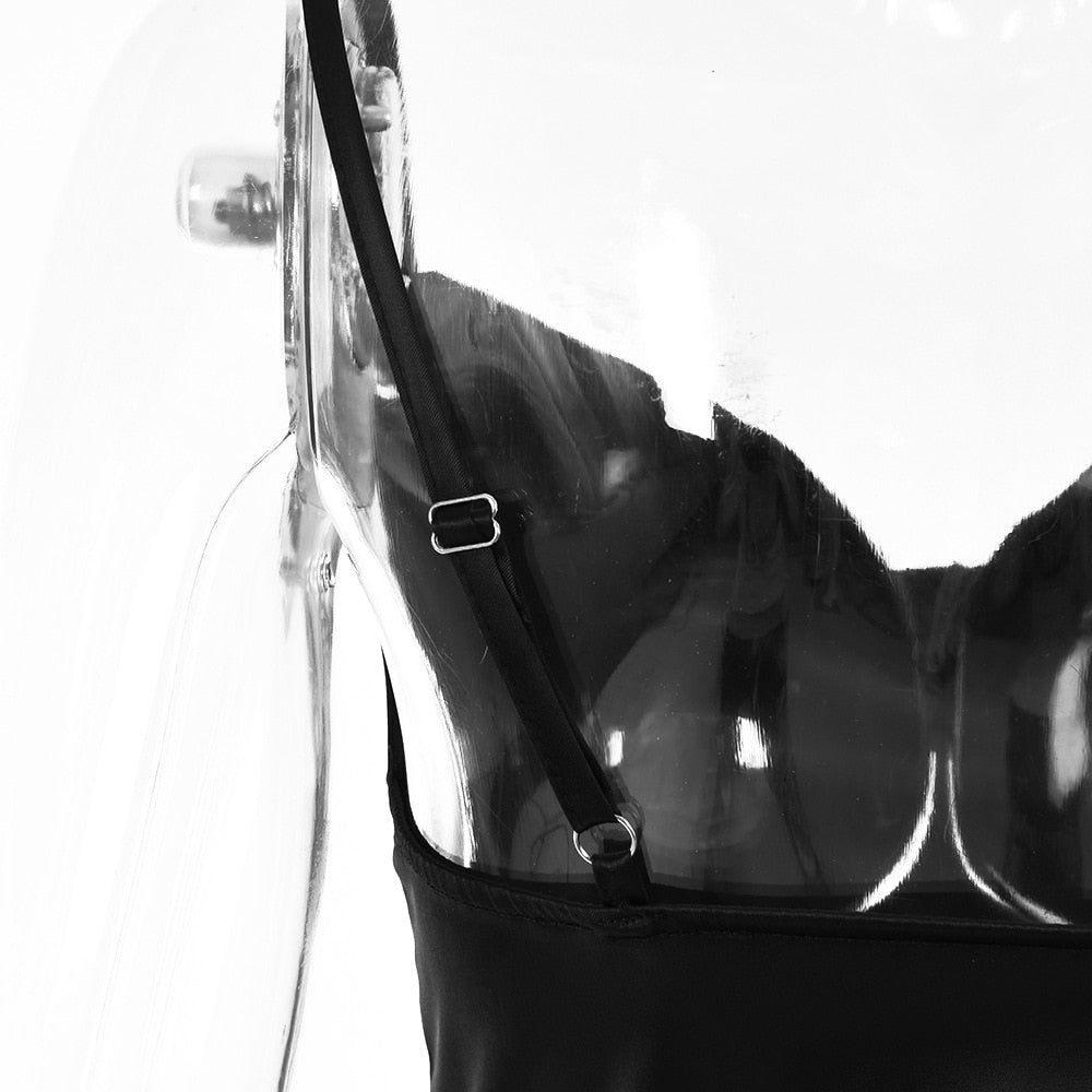 Silky Satin Elegant Slit Maxi Dress Backless Straps Gown Club Party Long Dresses The Clothing Company Sydney