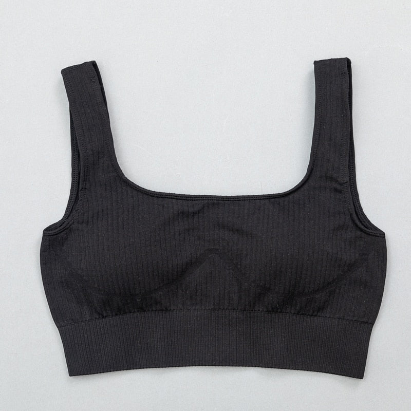 2 Piece High Waist Sports Legging Gym Women's sportswear Seamless Fitness Yoga Suit High Stretchy Workout Padded Sports Bra Leggings Set The Clothing Company Sydney