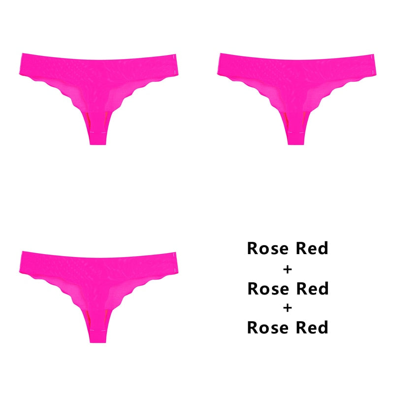 3 pack Seamless Panty Set Underwear Comfort Intimates Fashion Ladies Low-Rise Briefs Panties Lingerie The Clothing Company Sydney
