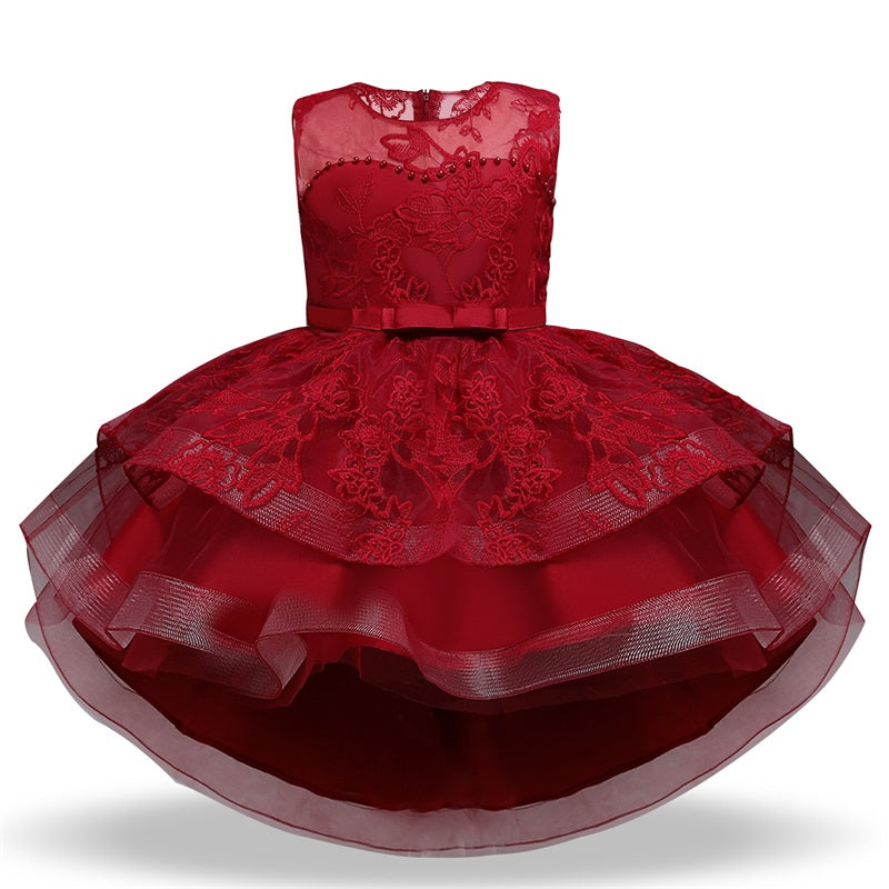 Girls Dress Elegant New Year Princess Children Party Dress Wedding Gown Kids Dresses for Girls Birthday Party Dress The Clothing Company Sydney