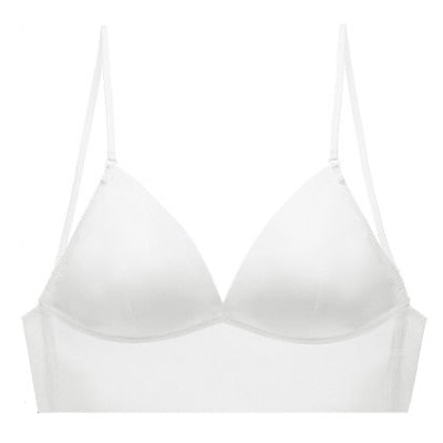 Backless Bra Triangular Women's U-Shape Beauty Back Lingerie Dot Mesh Thin Soft Seamless Bralette Underwear The Clothing Company Sydney