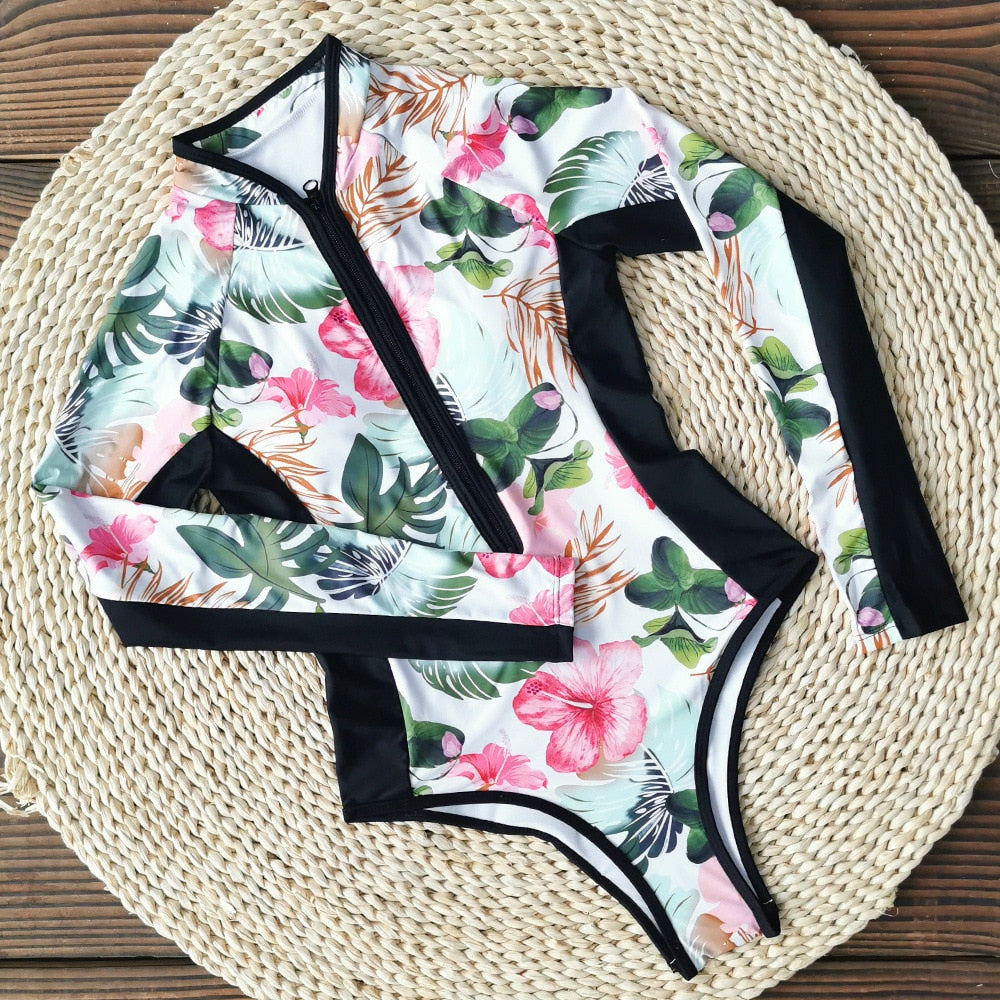 Rashguard Swimwear One Piece Swimsuit Surfing Swimwear Swimming Suit Beach Wear Surf Bodysuit Rash Guard Monokini The Clothing Company Sydney