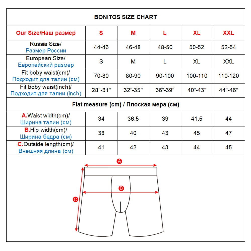 Men's Long Boxer Trunks Shorts Panties Underwear Natural Cotton Mix Comfortable Soft Top Brand Trunks The Clothing Company Sydney