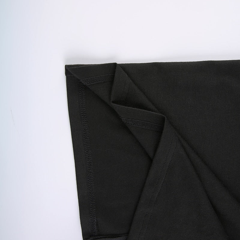 Gothic Grunge Fairycore Wings Printed Graphic Zipper Hooded Bodycon Dark Academia Autumn Mini Dresses Y2K Dress The Clothing Company Sydney