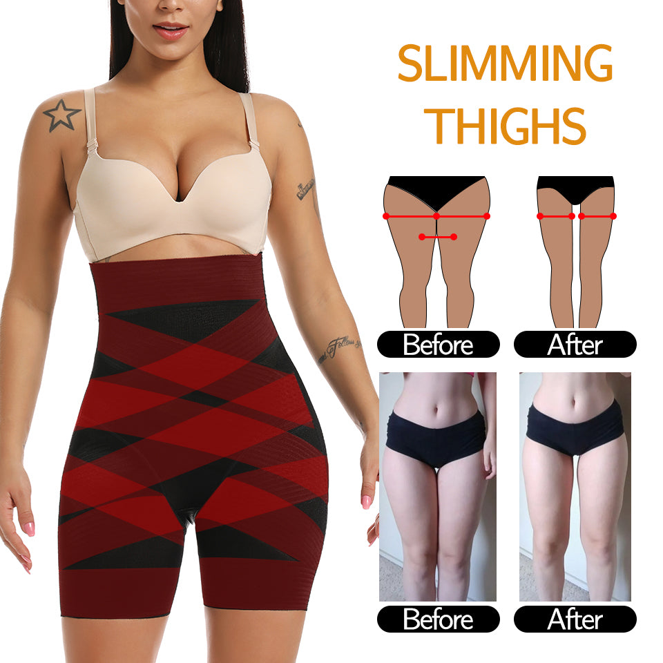 Women's Body Shaper Firm Tummy Control Shorts Under Skirts High Waist Shaping Panties Underwear Waist Cincher Shapewear The Clothing Company Sydney