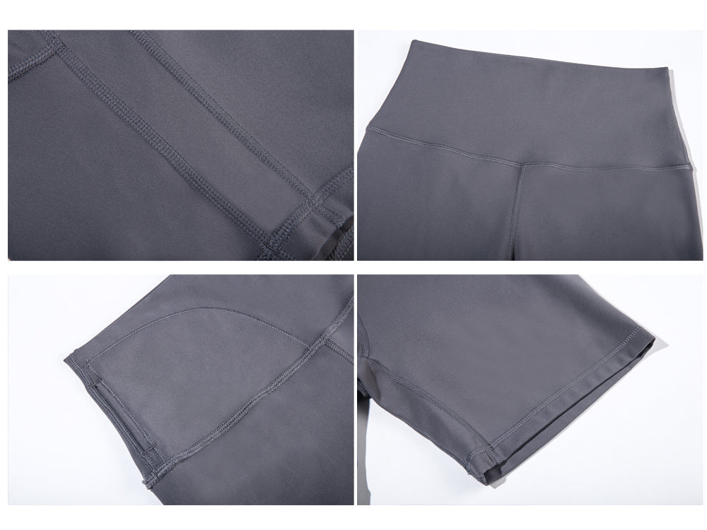 1/2 Pack High Waisted Workout Shorts Super Stretchy Athletic Shorts Soft Women Fitness Yoga Biker Shorts The Clothing Company Sydney