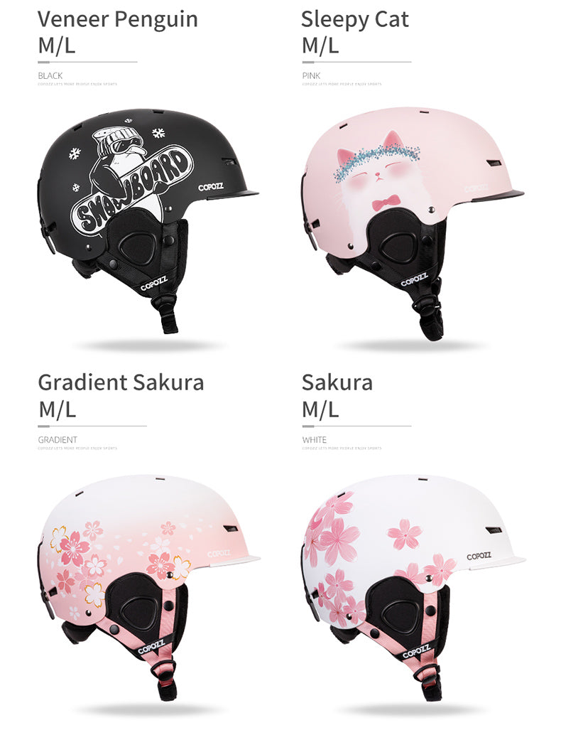 Ski helmet Cartoons Half-covered Anti-impact Safety Helmet Cycling Ski Snowboard Sports Helmet For Adult and Kids The Clothing Company Sydney