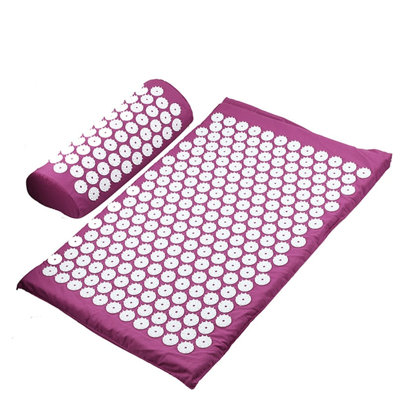 Acupressure Mat Massage Relieve Stress Back Body Pain Spike Cushion Yoga Acupuncture Mat The Clothing Company Sydney