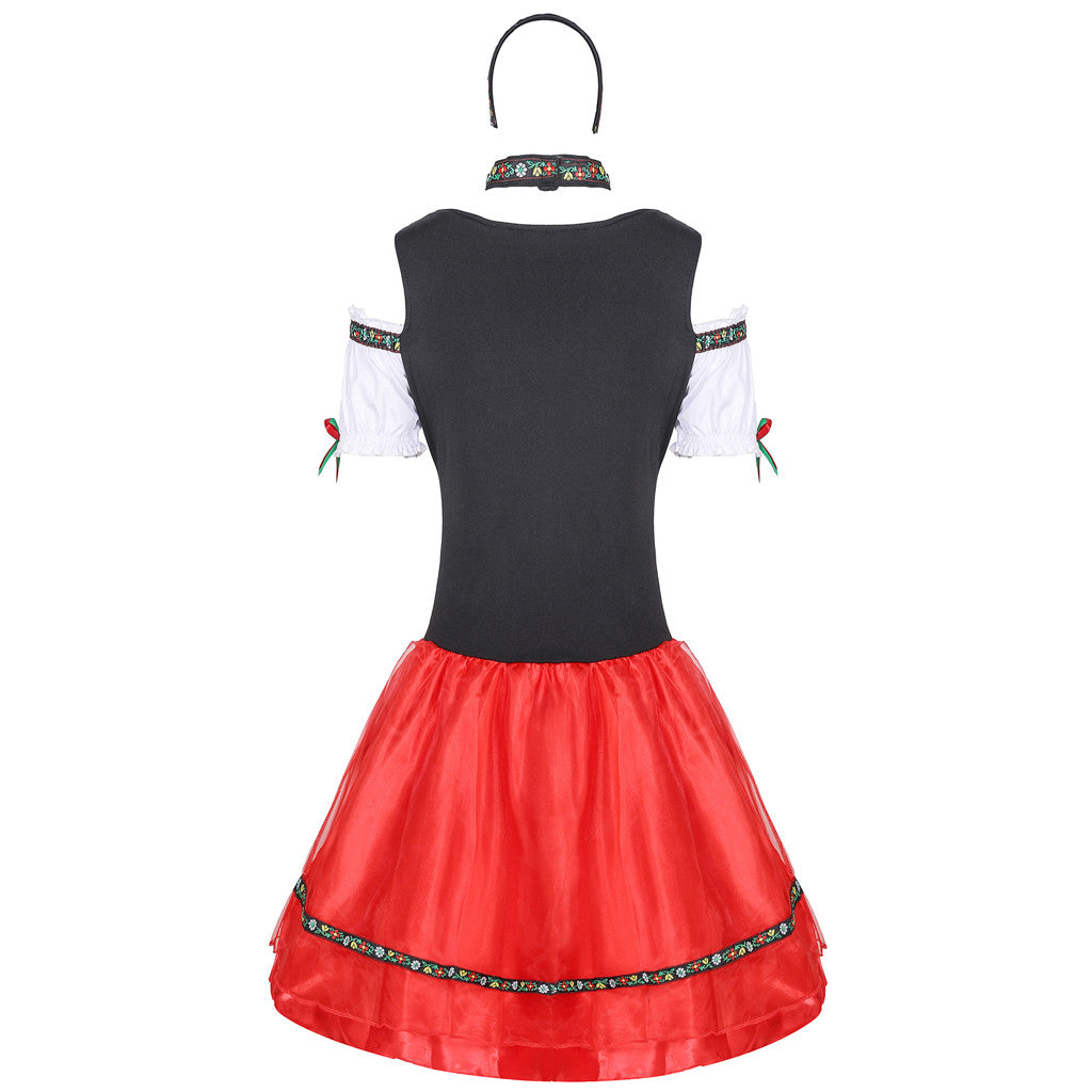 Oktoberfest Dirndl Costume Germany Beer Maid Tavern Wench Waitress Outfit Cosplay Halloween Fancy Party Dress The Clothing Company Sydney