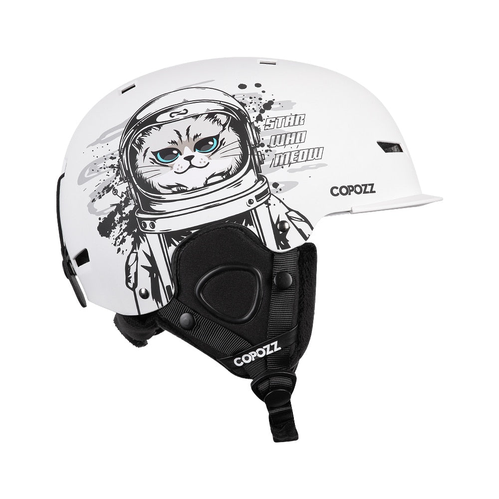 Ski helmet Cartoons Half-covered Anti-impact Safety Helmet Cycling Ski Snowboard Sports Helmet For Adult and Kids The Clothing Company Sydney