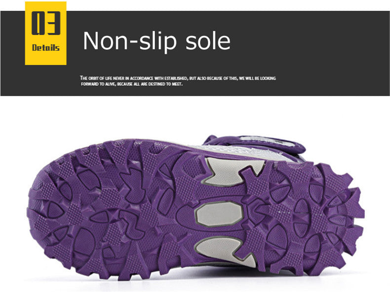 Girls shoes Pink style Kids snow winter warm fur antiskid outsole size 27 to 38 children Boots For Girls The Clothing Company Sydney