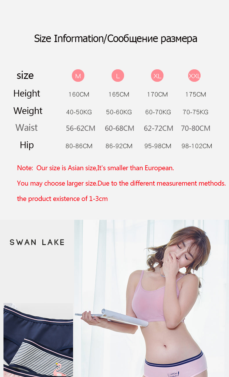 7Pcs/5Pcs Women Panties Comfort Cotton Mix Breathable Underwear Seamless Ladies Low Waist Lingeries Cute Girls Briefs The Clothing Company Sydney