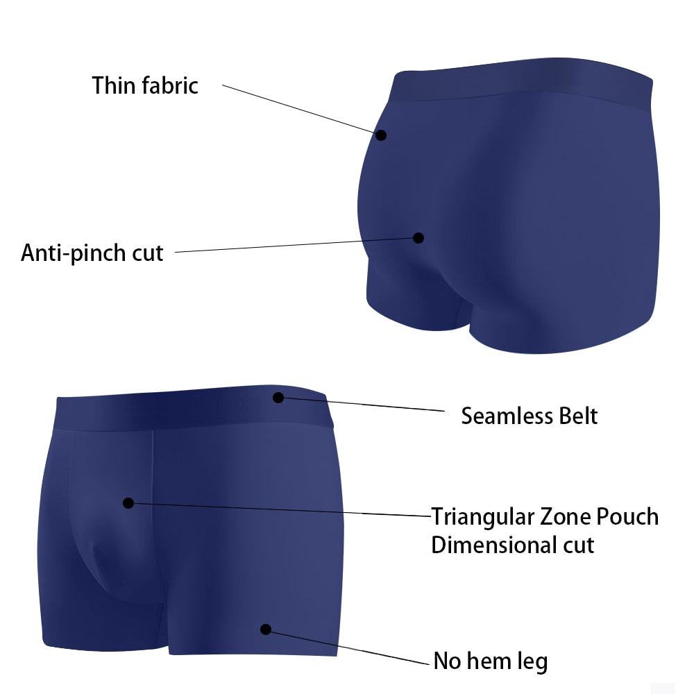 4 Pack Underwear Men's Boxer Panties Trunks Graphen Antibacterial Pure Breathable Boxershorts The Clothing Company Sydney
