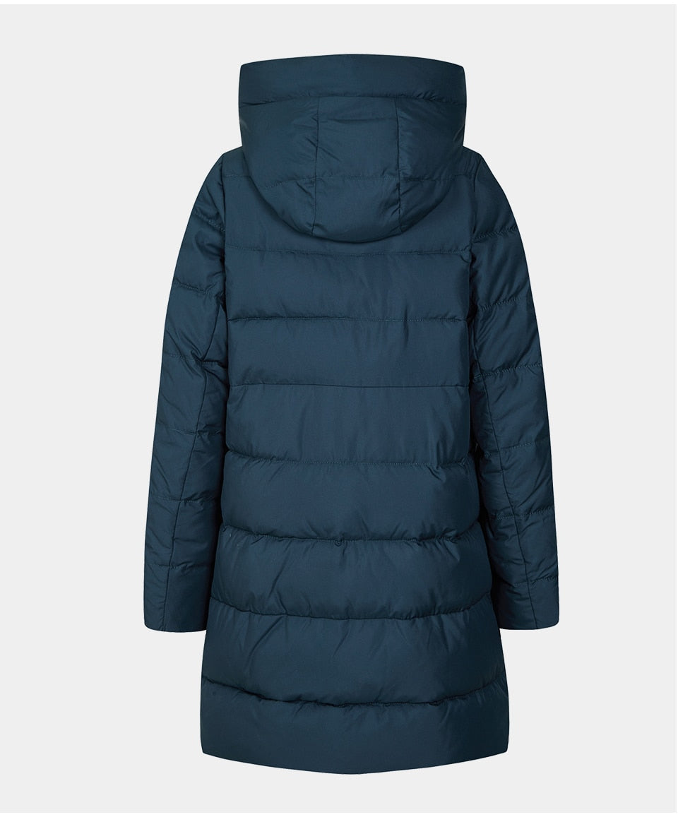 Long Puffer Winter Down Jacket Women's Thick Coat Women Hooded Parka Warm Brand Cotton Blend Jackets The Clothing Company Sydney